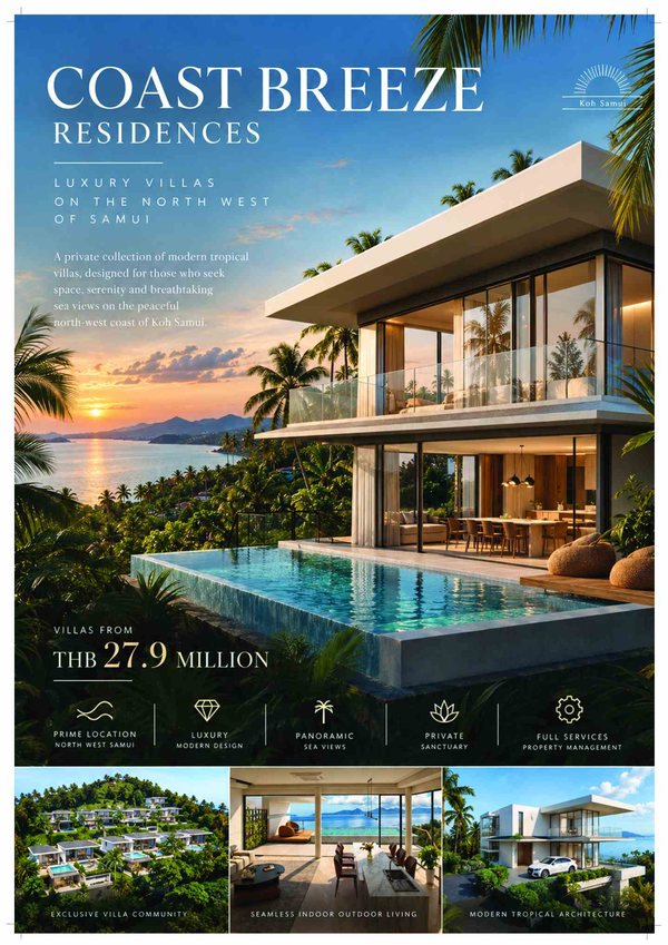 Coast Breeze Residences – Północno-zachodnie Samui