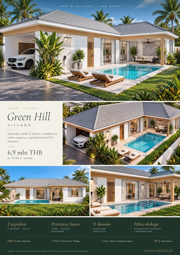 Green Hill Village – Maenam, Koh Samui