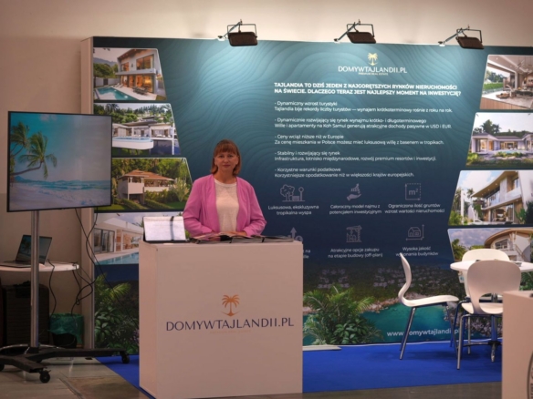 Stoisko S6 Domy w Tajlandii na targach INRE Kraków 2026