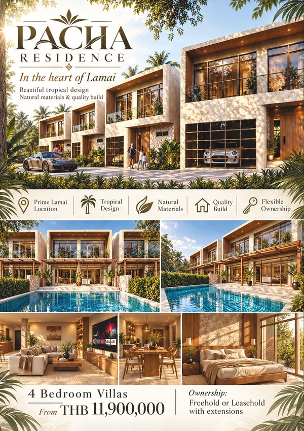 Pacha Residence – Lamai, Koh Samui